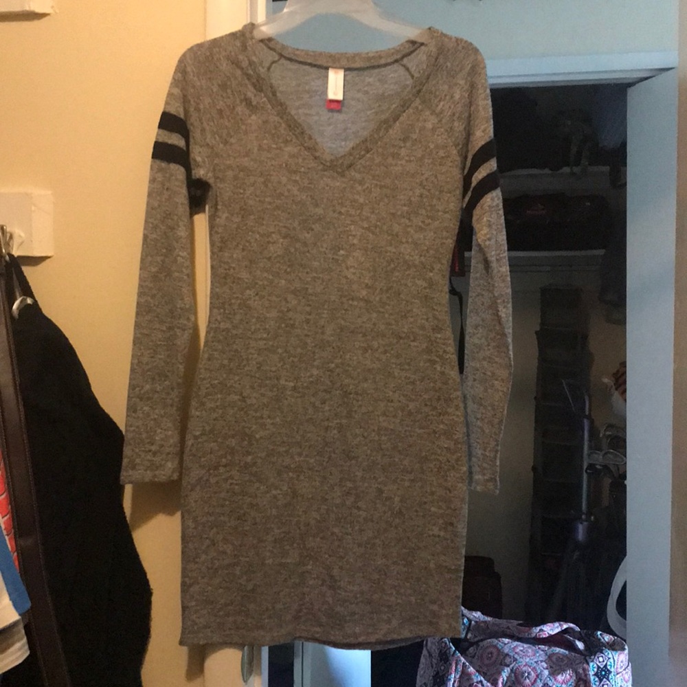 Casual knit dress